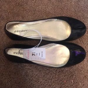 Black flats size 7 1/2
